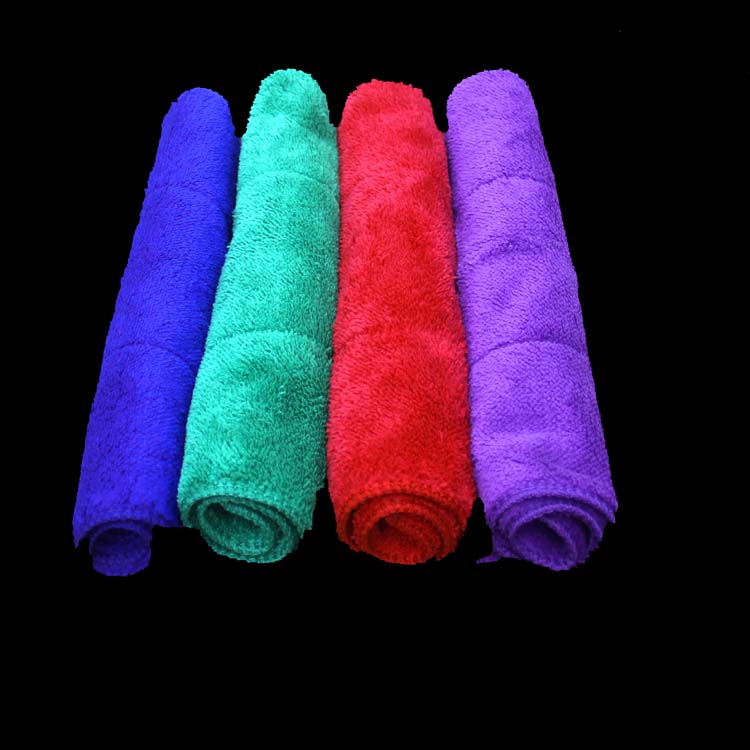 factory direct double thick coral fleece hand towel kitchen cleaning towel super soft and lint-free