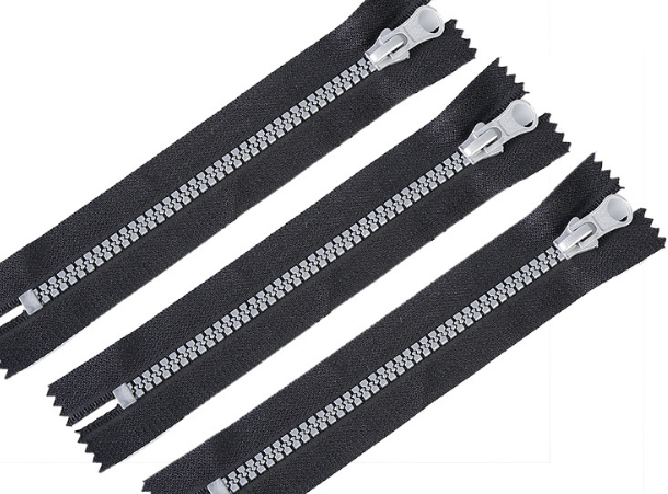 5# Closed Reverse Resin Zipper Hanging Plated Resin Zipper Closed Tail Zipper Clothing Accessories 5# Hard Material