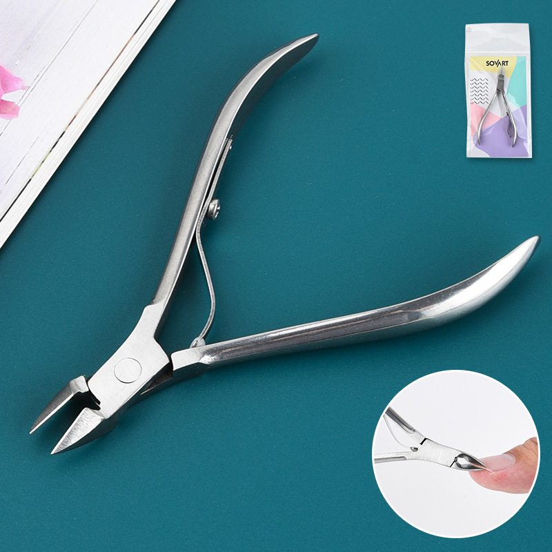 oblique cutting edge trimming dead skin scissors stainless steel dead skin pliers trimming barbed nail groove embedded nail scissors nail tools