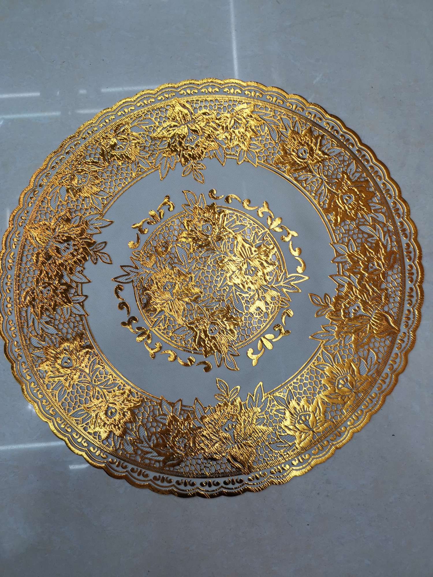 Gilding Environmental Protection Placemat Table Mat