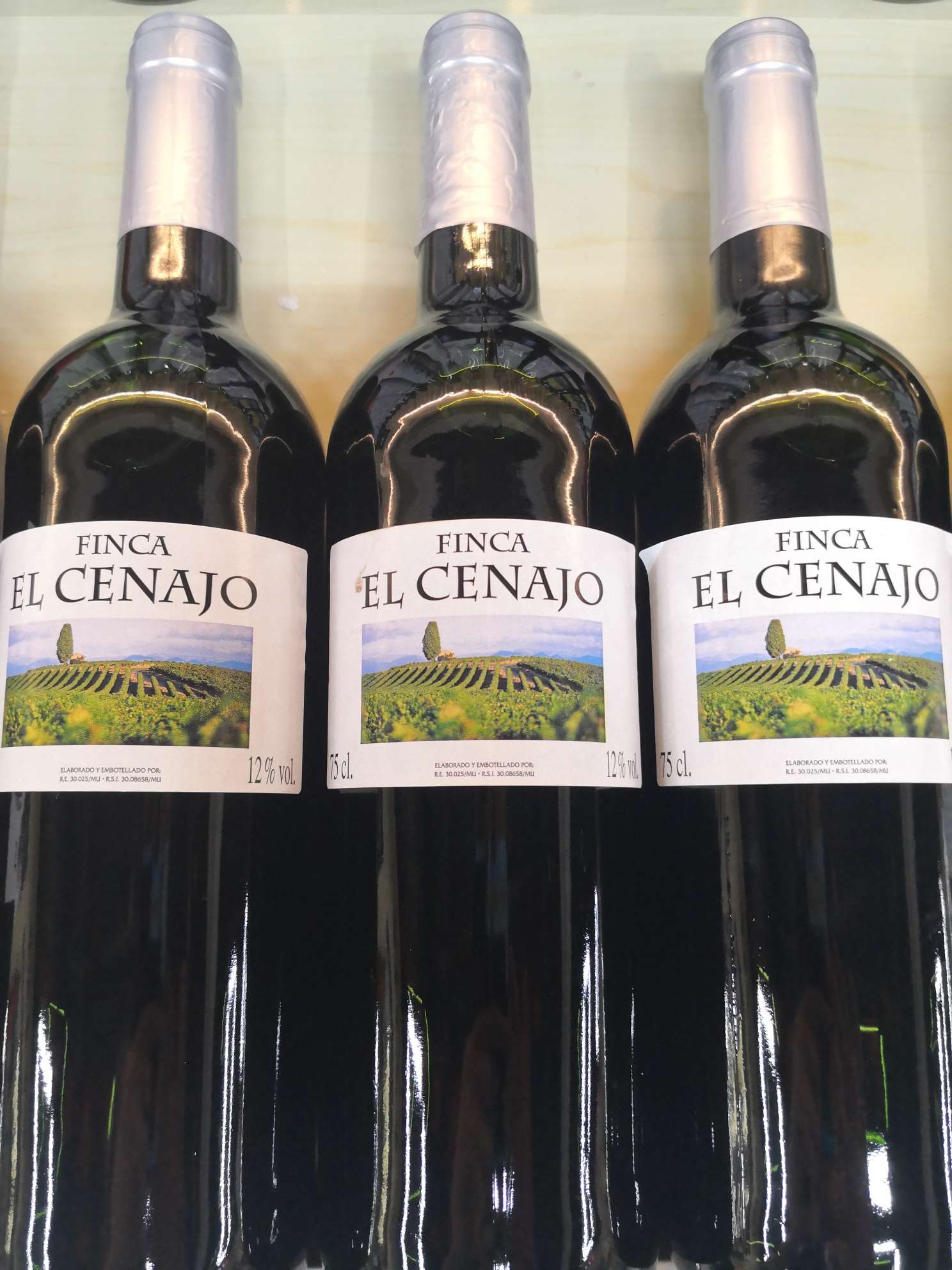 Original Spanish Bottle Imported Ejia Wine/Red Wine