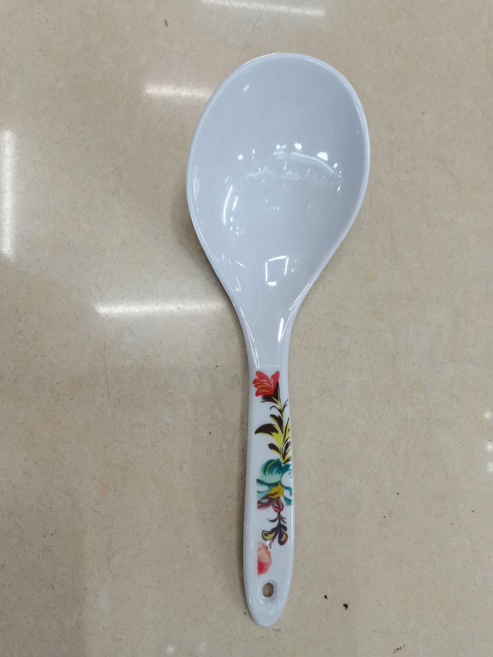 Melamine Spoon Melamine Plastic Soup Spoon Long Handle Spoon Drop-Resistant 103 Meal Spoon Soup Spoon Spoon Spoon