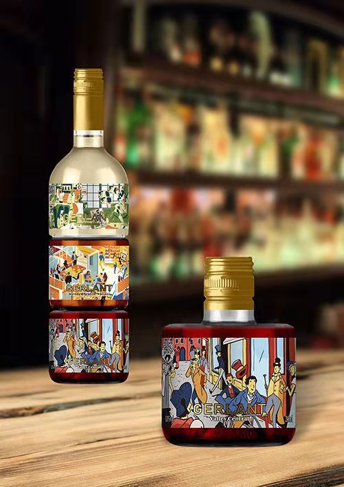 [original bottle imported] spanish original bottle imported three swordsmen dry red dry white whiskey three-in-one 250m