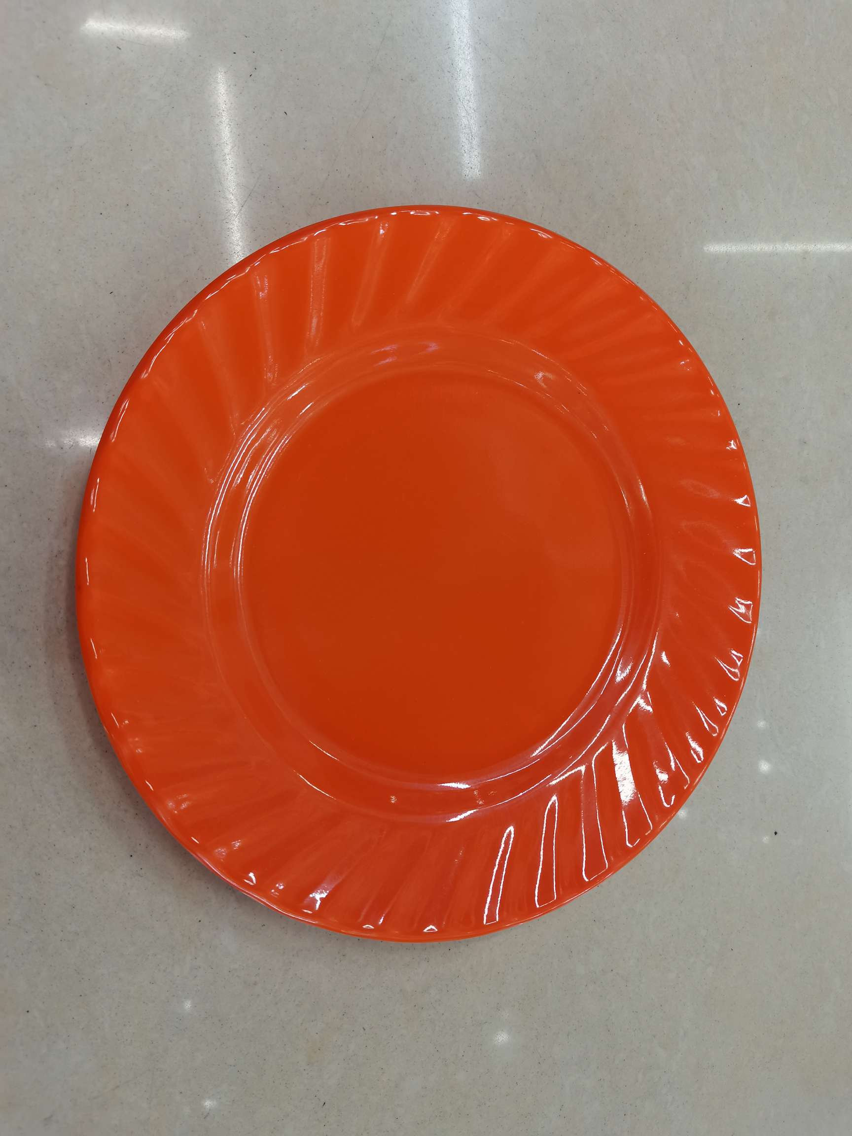 8-Inch Corrugated Plate Dish
