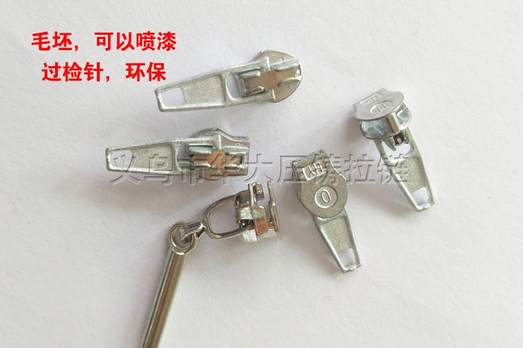 Huada Die Casting Hongyu Zipper Factory Direct Sales Various Colors 3#4#5#7#8#10# Nylon Automatic Head