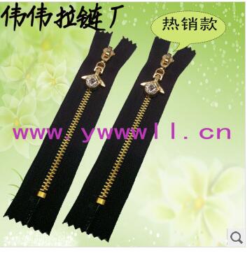 [Factory Direct Sales] No. 3 Metal Zipper Imitation Copper Zipper Closed Zipper Color Variety Yiwu Zipper