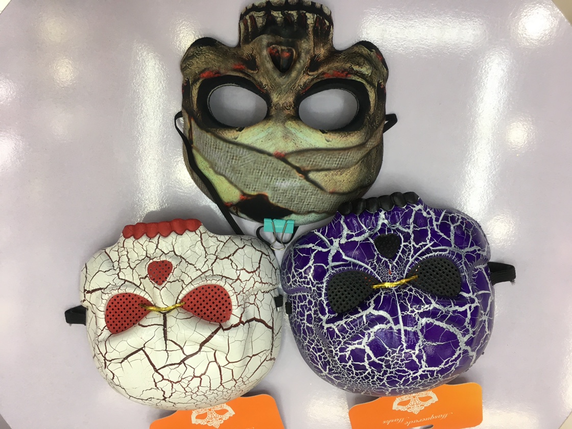 Factory Direct Sales Wholesale Halloween Crack Skull Mask