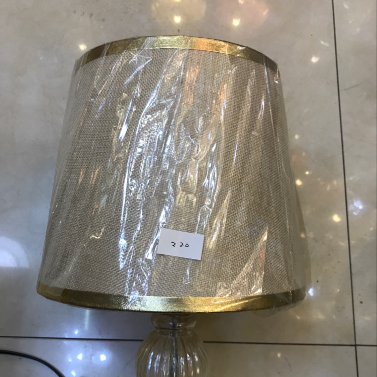2023 New Chinese Style Crystal Glass Table Lamp High-Grade Ins Style Eye Protection Table Lamp Bedroom Bedside Lamp Ambience Light