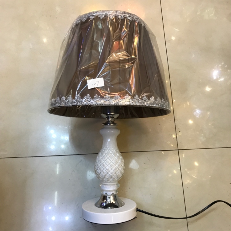 2023 New Chinese Style Crystal Glass Table Lamp High-Grade Ins Style Eye Protection Table Lamp Bedroom Bedside Lamp Ambience Light