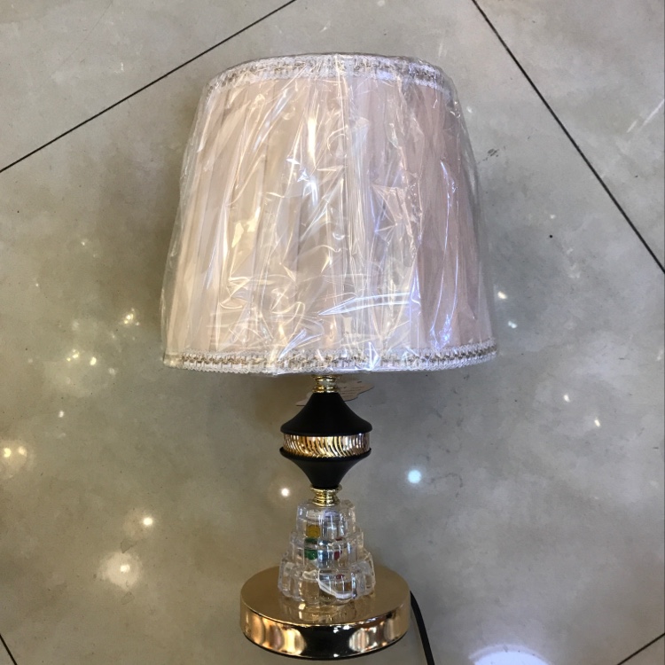 2023 New Chinese Style Crystal Glass Table Lamp High-Grade Ins Style Eye Protection Table Lamp Bedroom Bedside Lamp Ambience Light