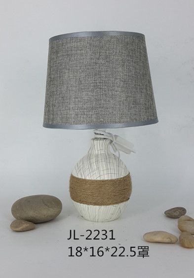 Jielian Creative European-Style Ceramic Table Lamp Warm Home Decorative Table Lamp Single Style 36 at Least Batch