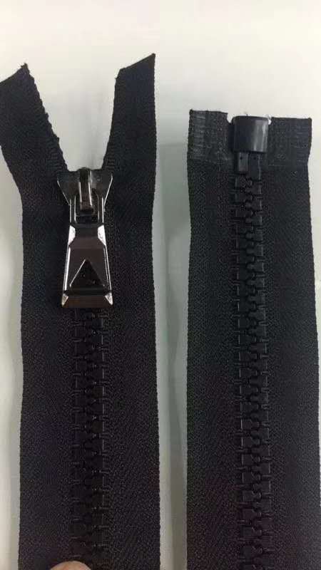 Huada Die Casting Hongyu Zipper Factory Direct Sales 8# Resin Open/Closed/Double Open Tail 8# Resin Zipper