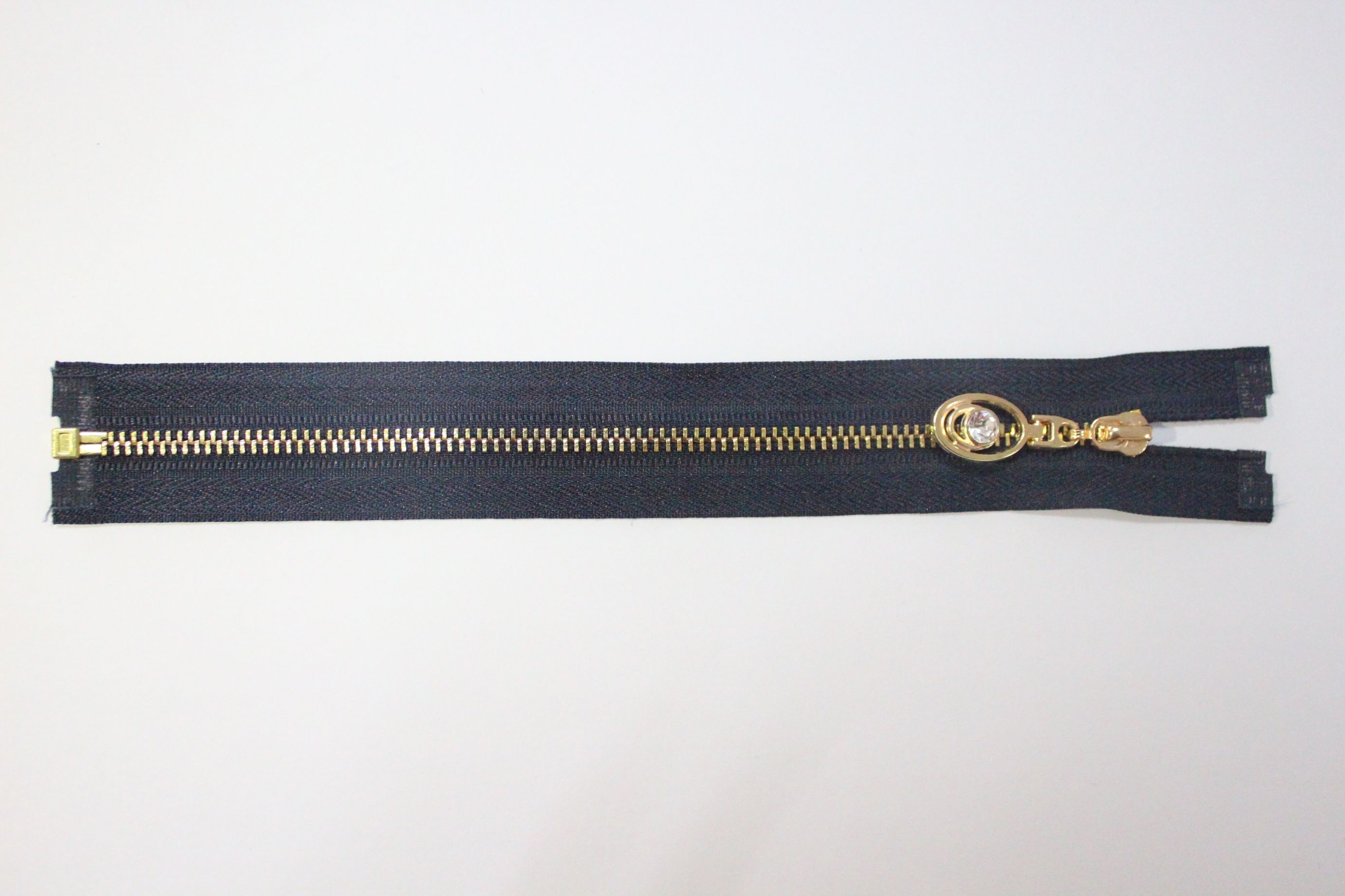 Factory Direct Sales 3# Gold-Plated Open Zipper No. 3 Metal Zipper Open End Zipper Various Colors