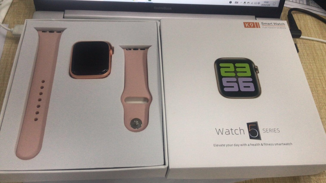 K9 Smart Bluetooth Bracelet Square Plate Smart Watch