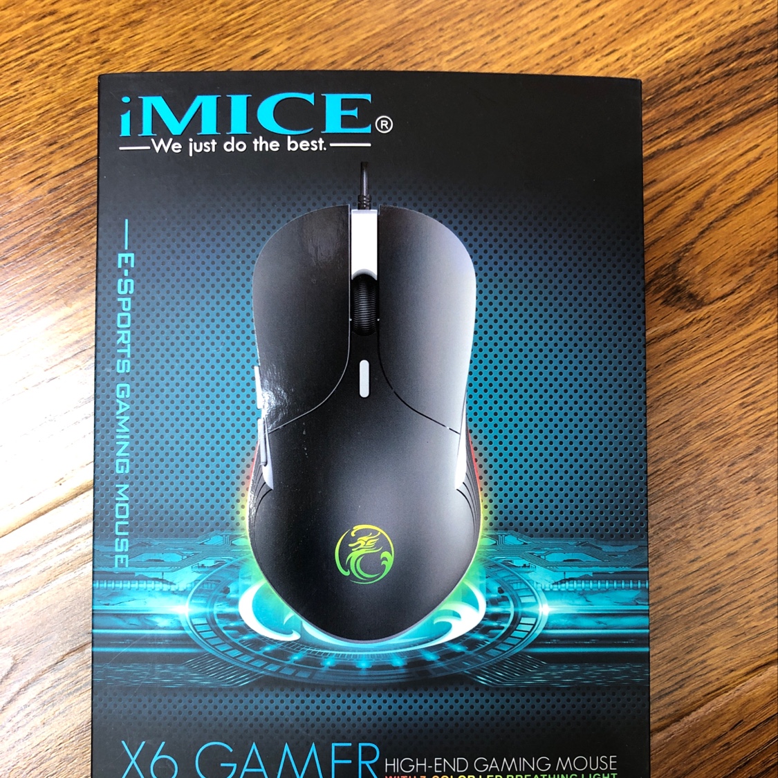 X6 Office Game Mouse E-Sports Wired Colorful Mouse
