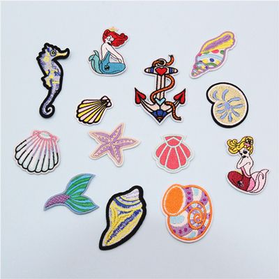 chunrong embroidery computer emboridery label small subsidy wholesale accessories cloth stickers fashion small cloth stickers 27