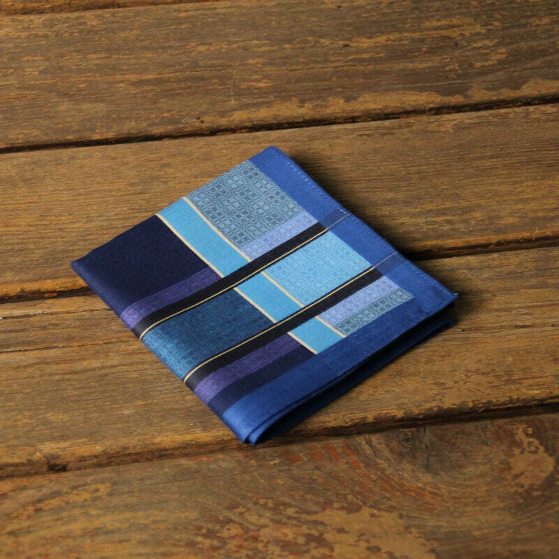 Middle-Aged and Elderly Men's Export Foreign Cotton Large Handkerchief Men's Sweat-Absorbent Classic Handkerchief Towel 13