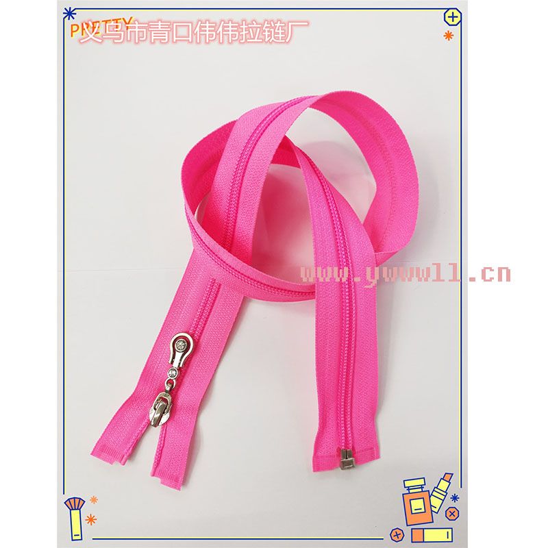 zhejiang zipper manufacturer 5# nylon open-end zipper 5# nylon open-end zipper 5# plastic zipper 5# nylon