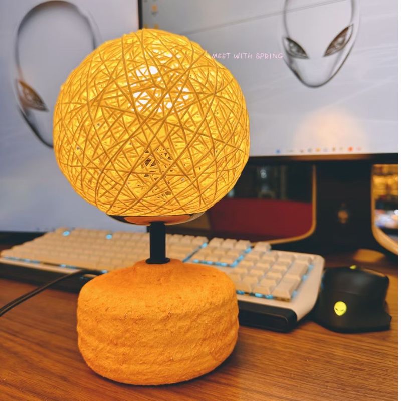 Creative Ceramic Table Lamp Spherical Decorative Home Table Lamp Factory Direct Sales Various Styles