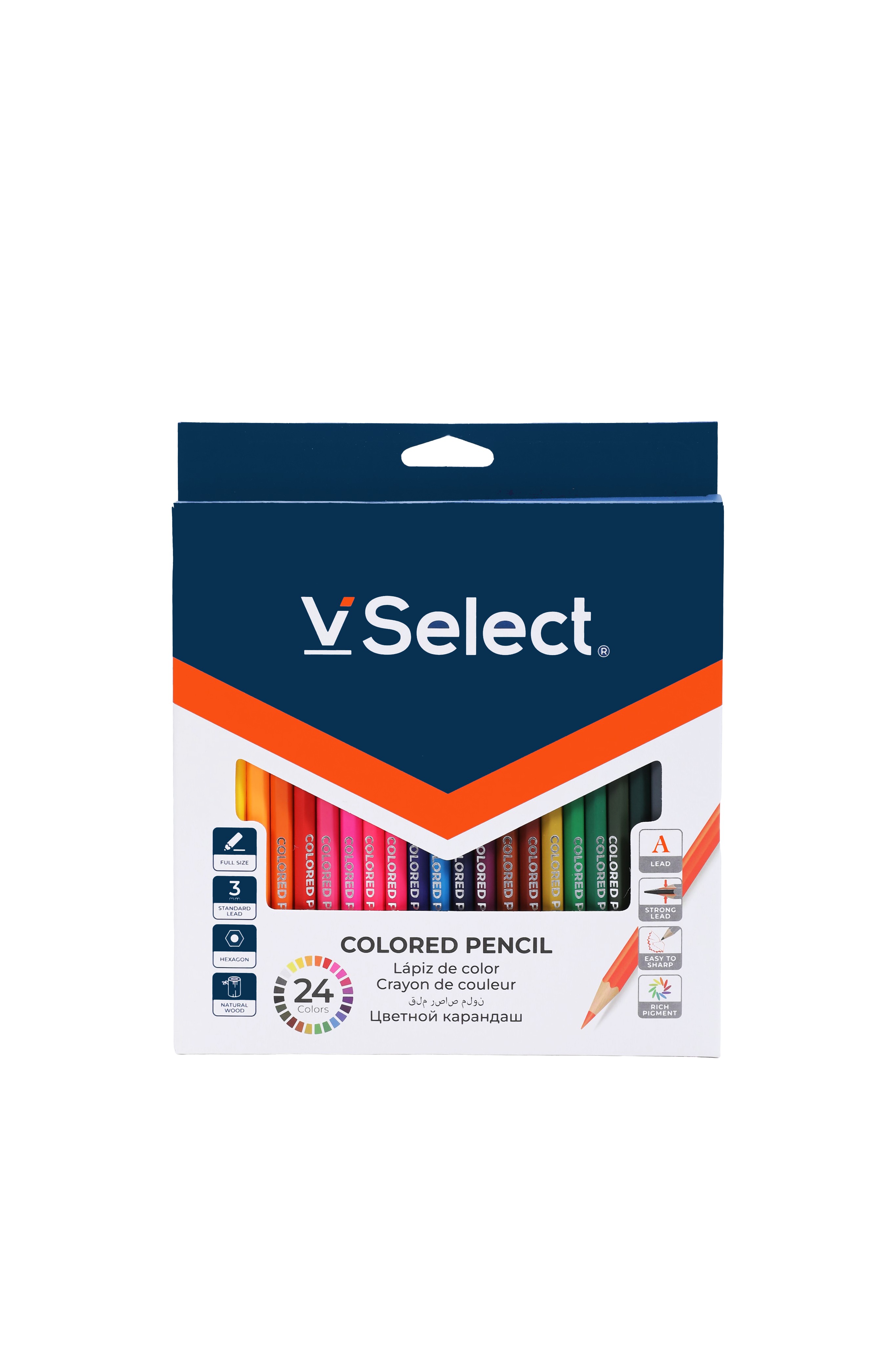 colored pencil 24 colors foreign trade exclusive for one box at least batch