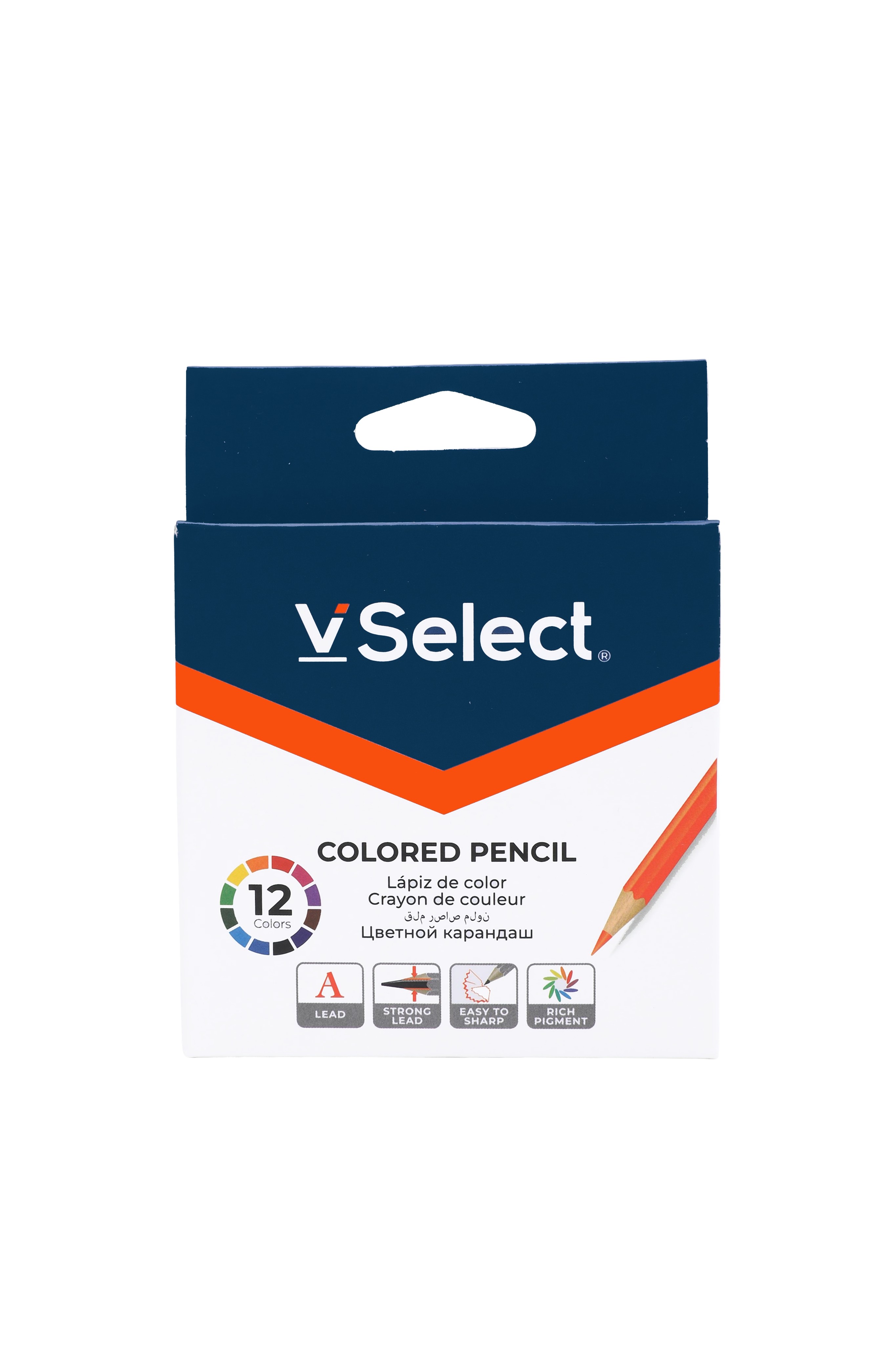 color pencil half 12 colors foreign trade exclusive for one box at least batch