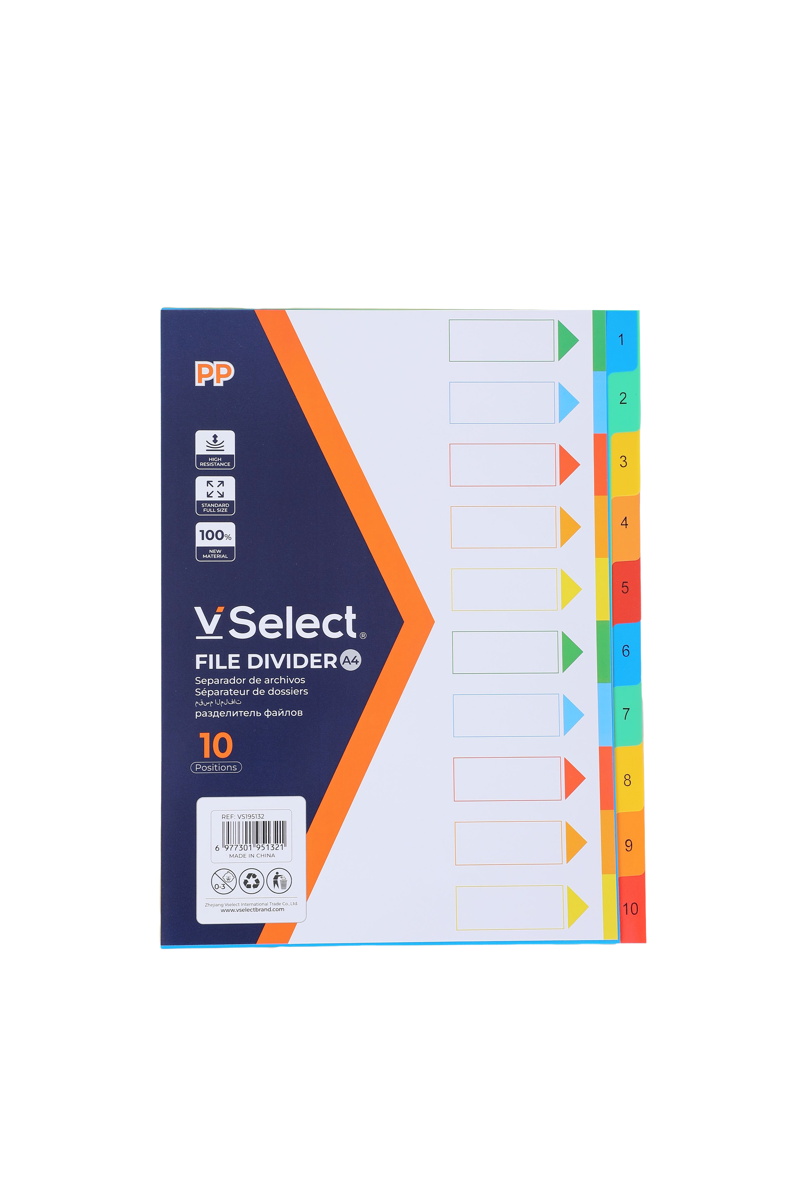 a4 color classification page 10-digit foreign trade exclusive for one box minimum batch