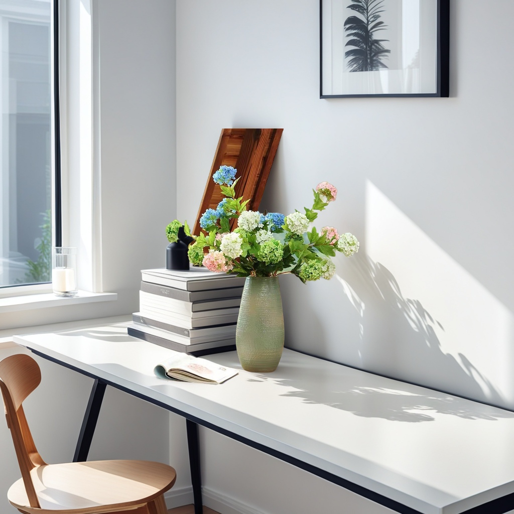 仿真花女2022森系/仿真花/仿真玫瑰单支/软装花艺/塑料花产品图