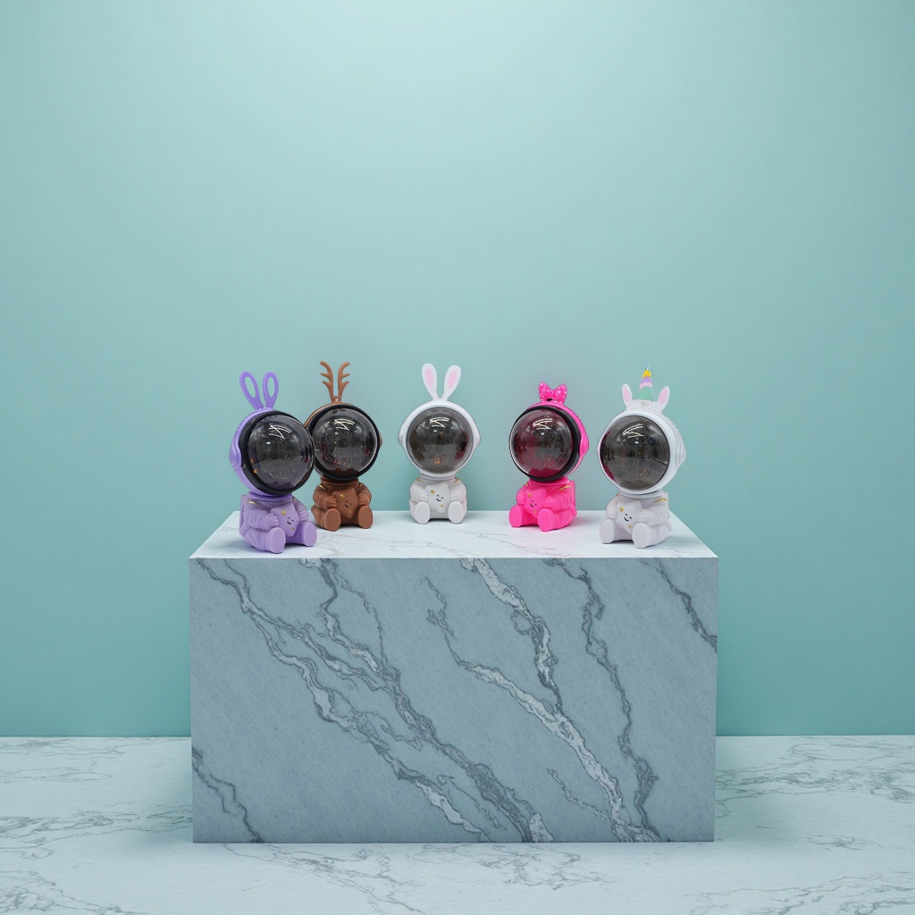 Astronaut starry sky projection lamp, room and bedroom decoration, starry sky ceiling, night light, starry sky atmosphere, small table lamp gift details Picture