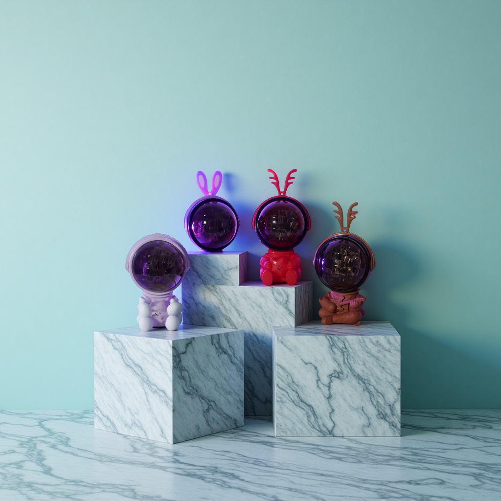 Astronaut starry sky projection lamp, room and bedroom decoration, starry sky ceiling, night light, starry sky atmosphere, small table lamp gift Application Scenario