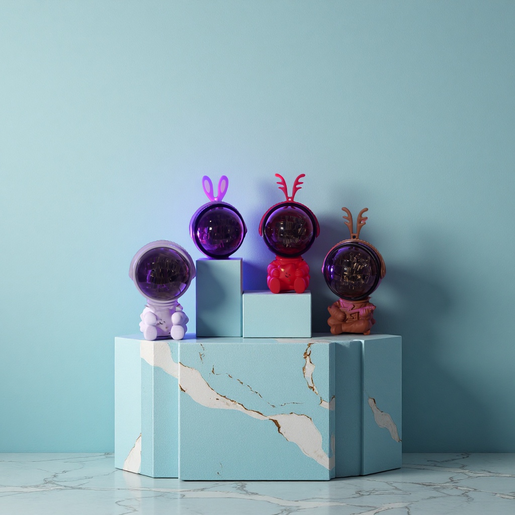 Astronaut starry sky projection lamp, room and bedroom decoration, starry sky ceiling, night light, starry sky atmosphere, small table lamp gift Item Picture