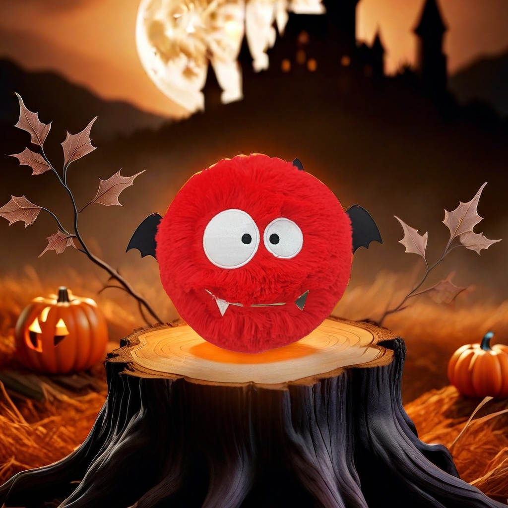Inflatable toy balls - red plush bat dolls, inflatable plush toys, toy balls details Picture