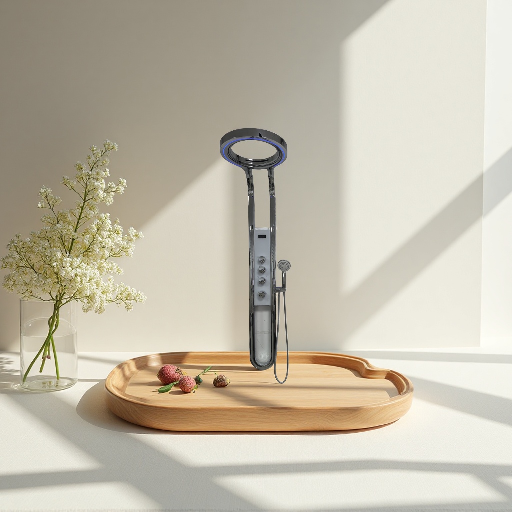 淋浴/浴室/淋浴间/地垫白底实物图