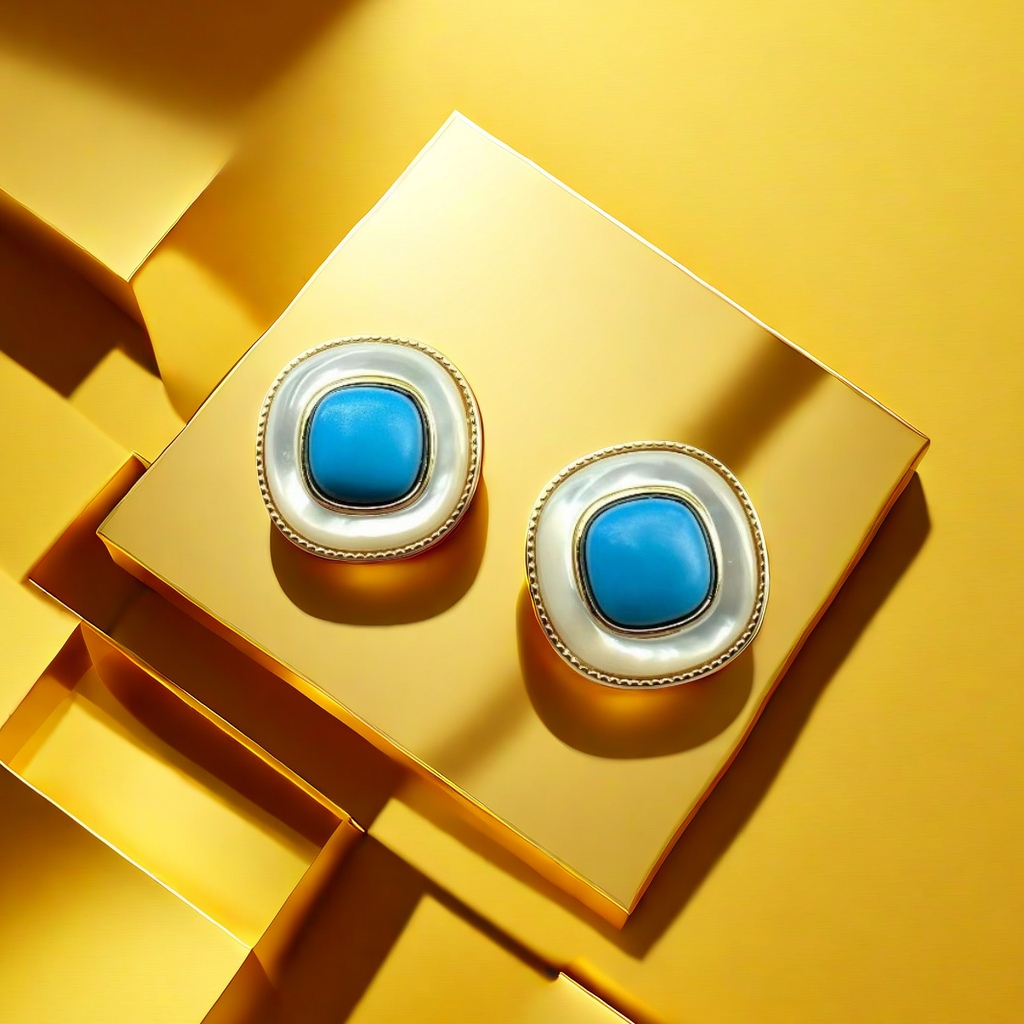 饰品/耳饰/耳环/烧焊锆石耳环/烧焊耳环产品图