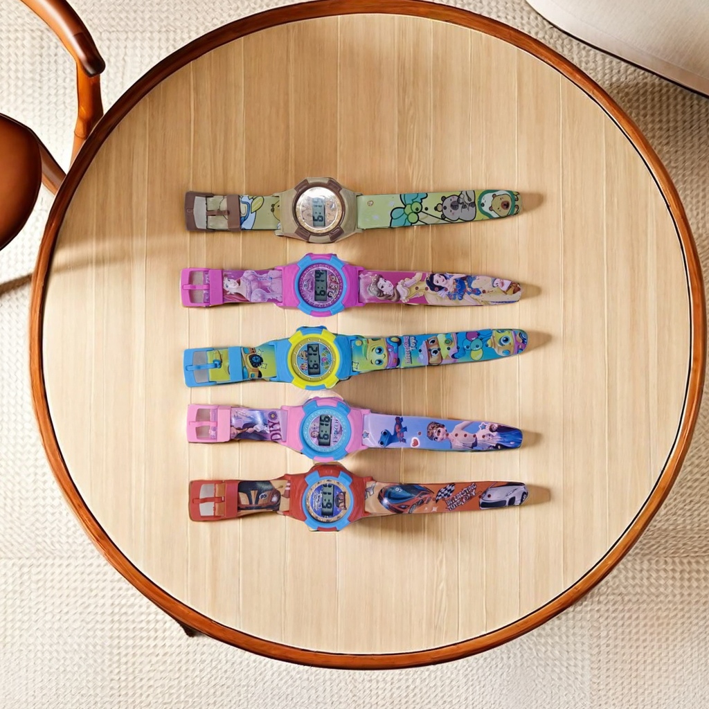 Fashion watch display box, watch bag, electronic watch, new camouflage children's watch wholesale, practical gift, 5-yuan store details Picture