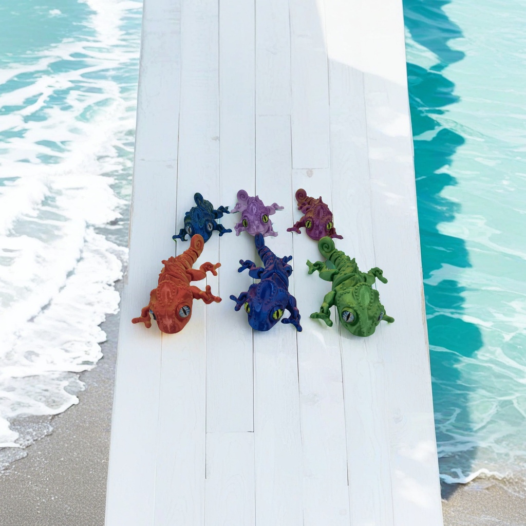 夜光炫酷龙/章鱼捏捏/模型/手饰/仿真动物产品图