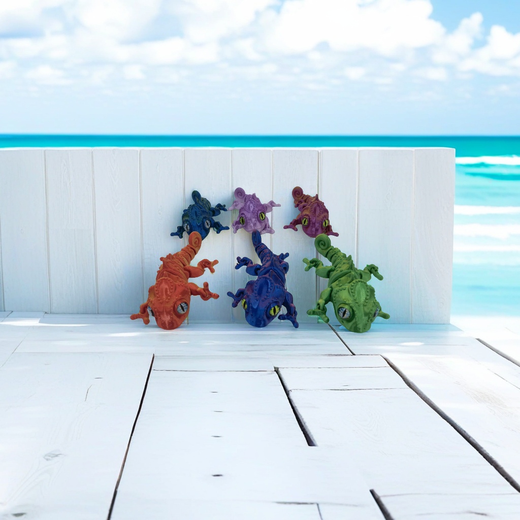 夜光炫酷龙/章鱼捏捏/模型/手饰/仿真动物细节图