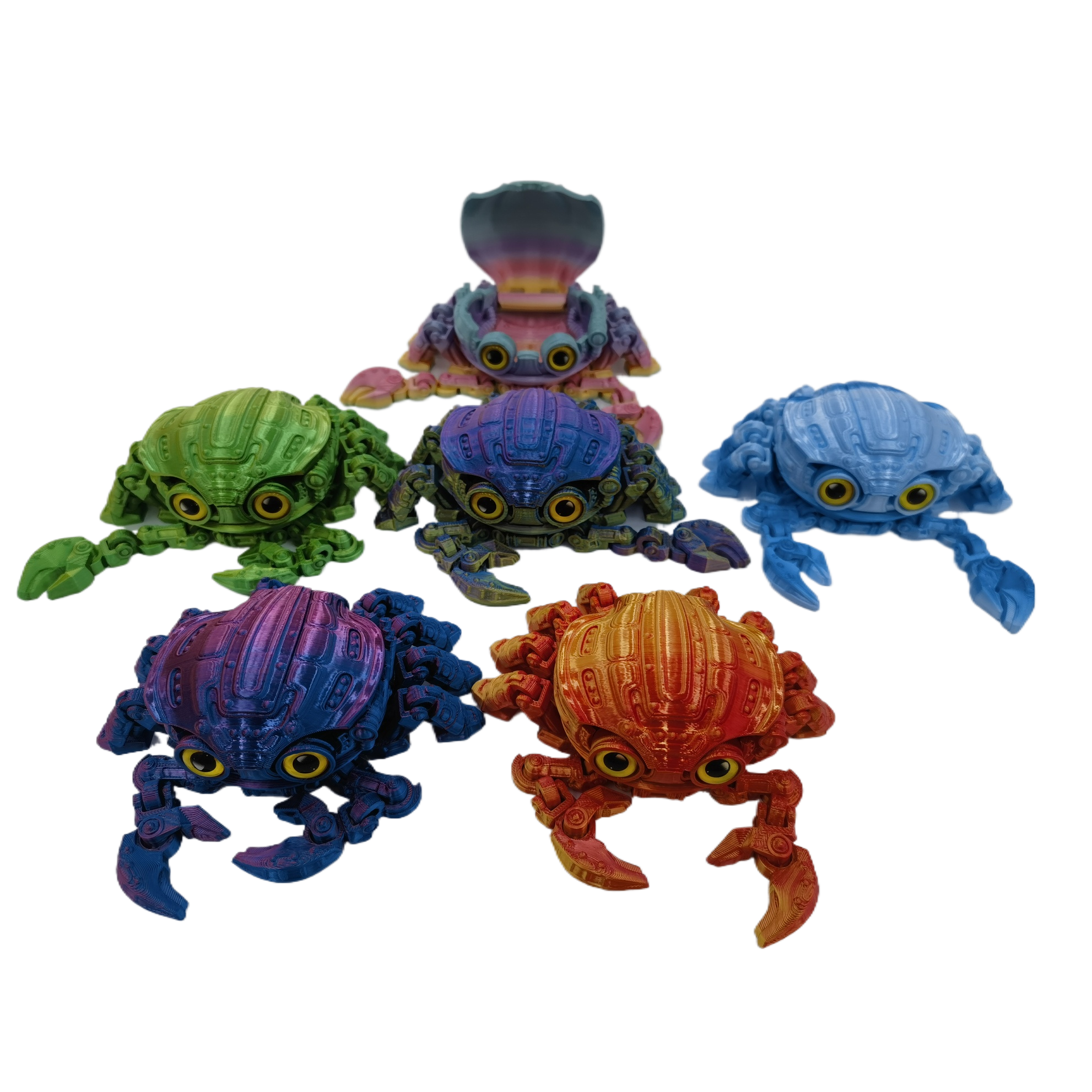 3D打印奇幻机械螃蟹