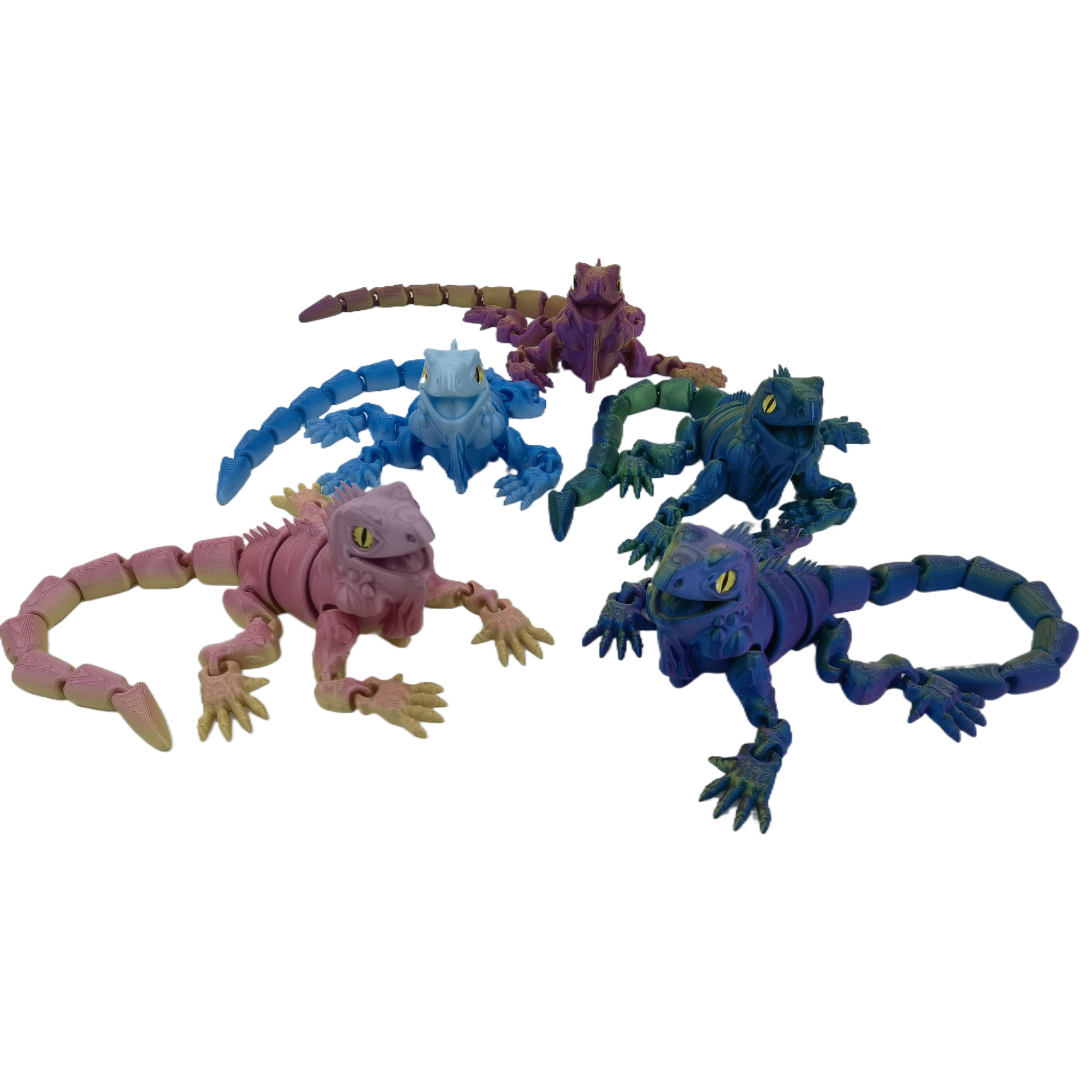 3D打印蜥蜴摆件