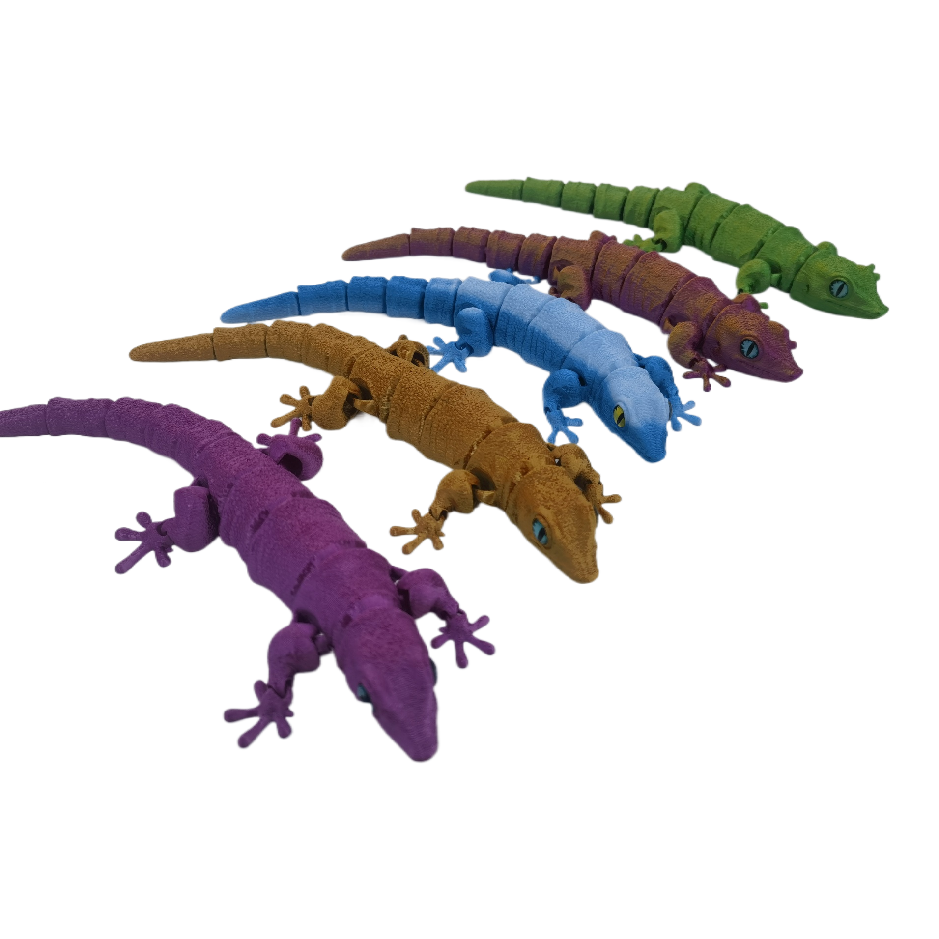 3D打印守宫摆件