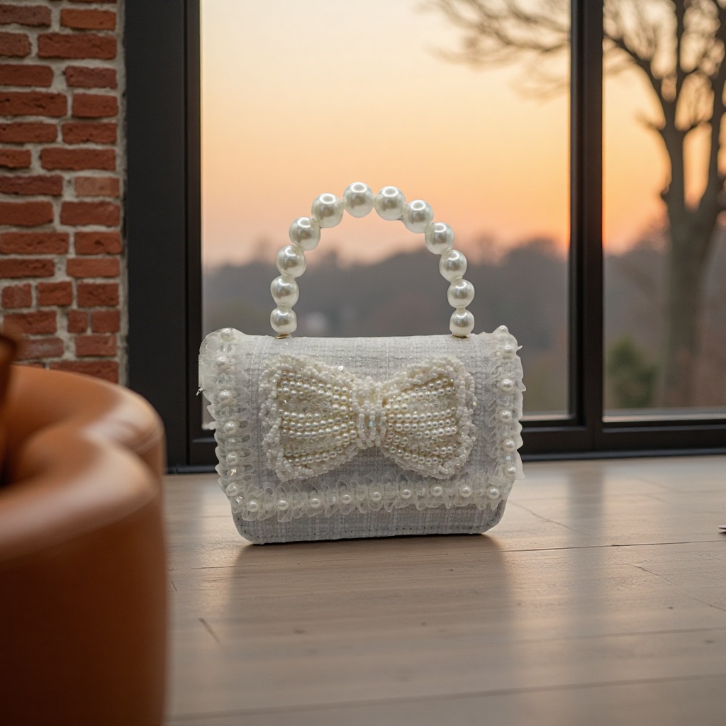 Women's miscellaneous bags, pearl decorated handbags, fashionable and versatile handbags, new trendy styles for women's bags Application Scenario