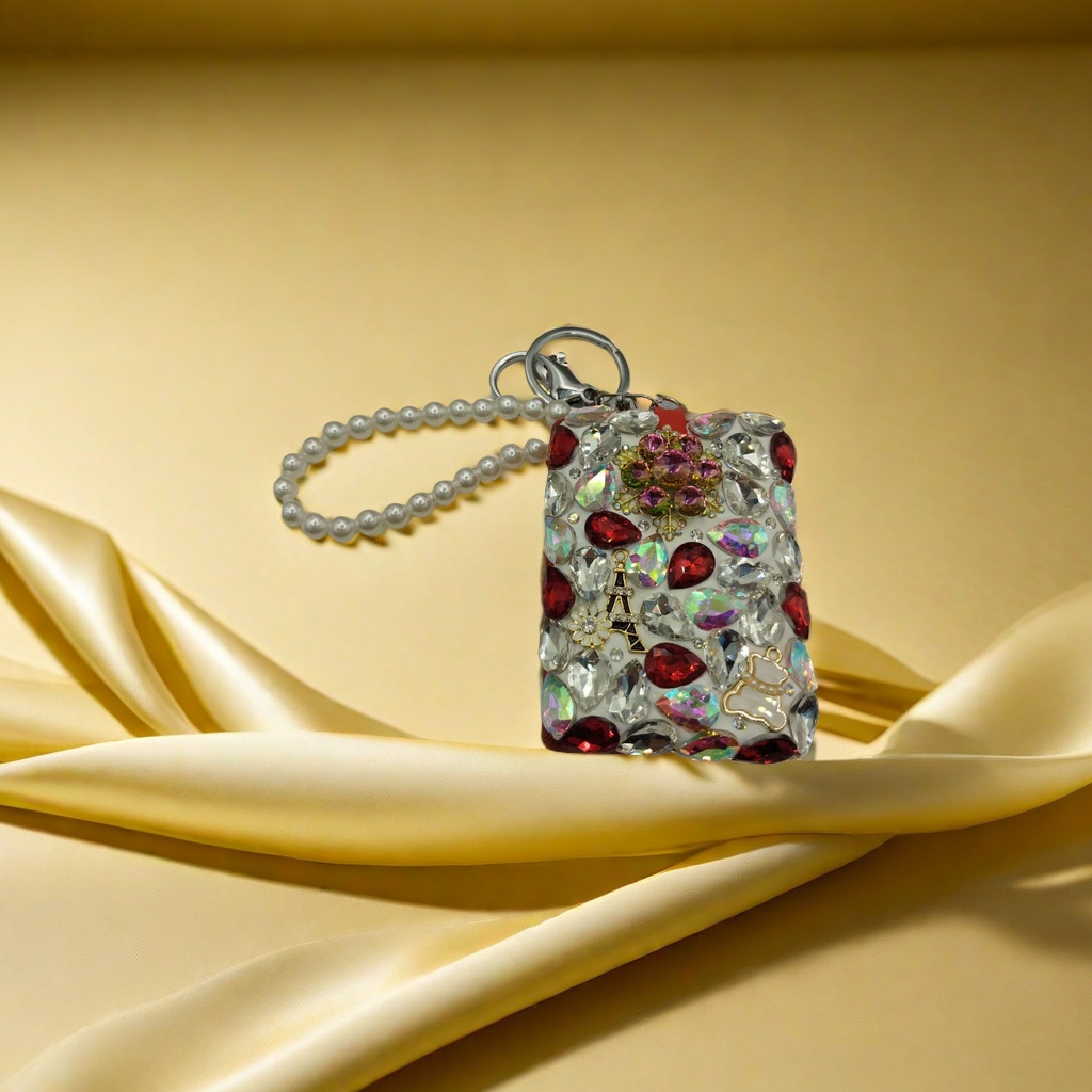 Sanrio phone case luxurious decoration phone case crossbody chain coconut shell handicraft small crossbody bag Plush cute trendy style details Picture