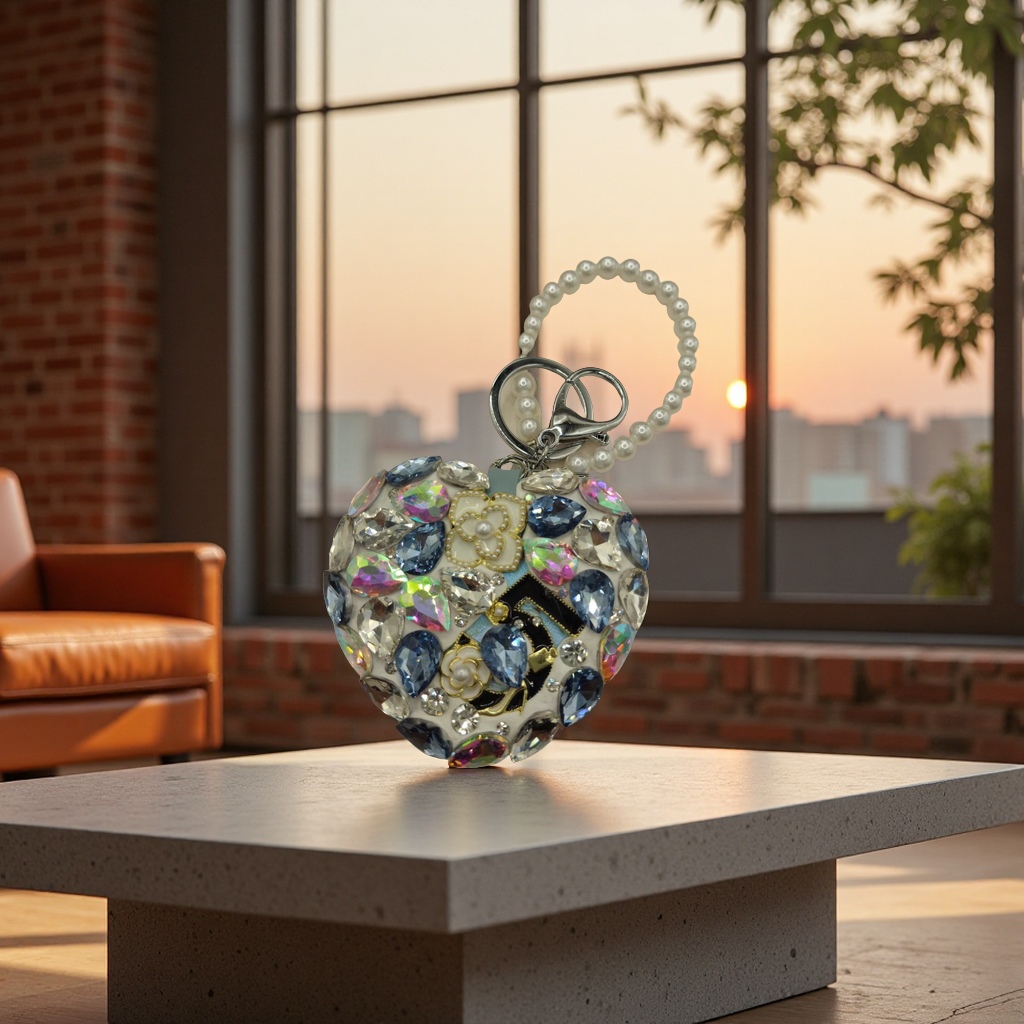 Heart-shaped pendant decoration products, personalized pendants, creative pendants, home pendant decoration items, pendant accessories Application Scenario