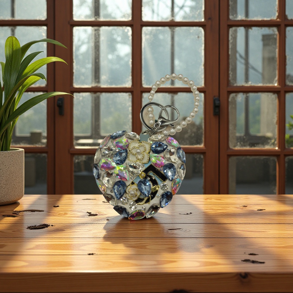 Heart-shaped pendant decoration products, personalized pendants, creative pendants, home pendant decoration items, pendant accessories Specification image