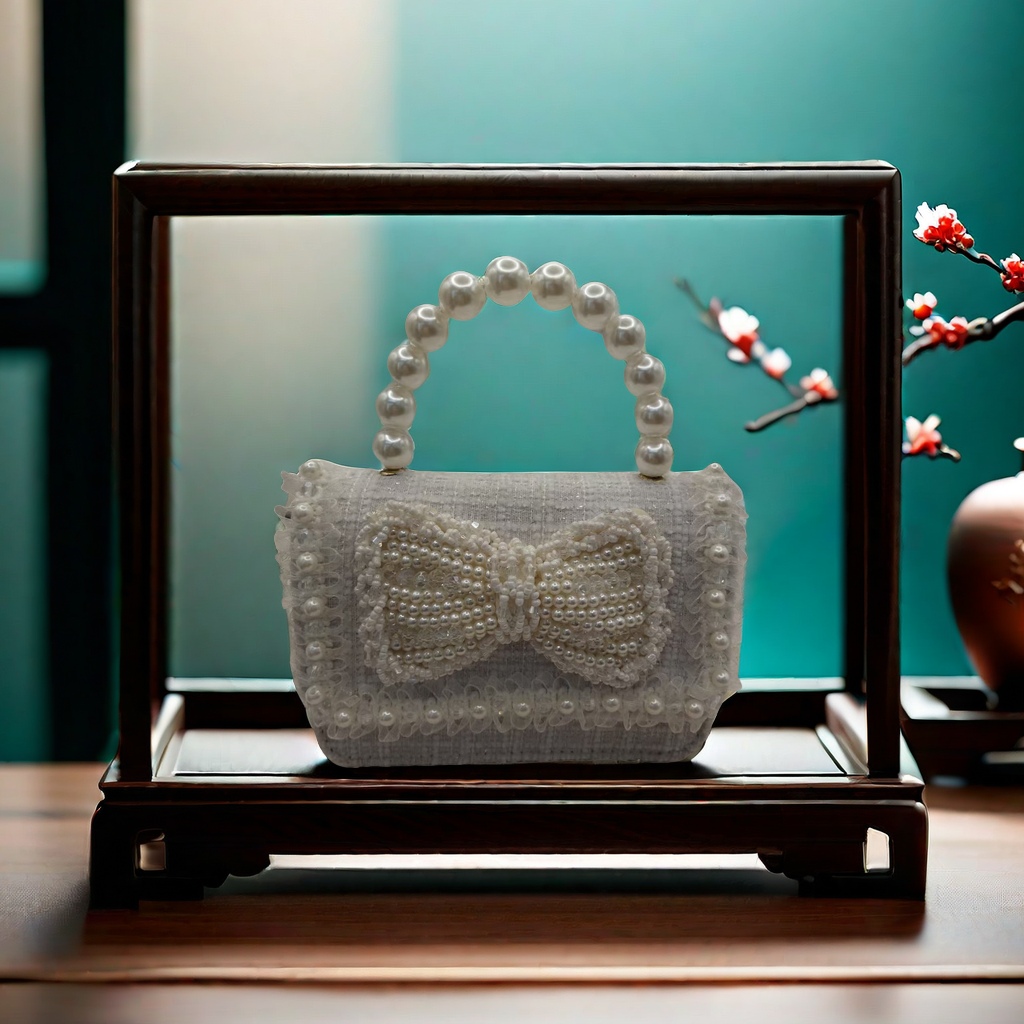 Pearl decorated women's miscellaneous bags, handbags, fashionable and versatile women's bags, handbags, handbags, women's bags Item Picture