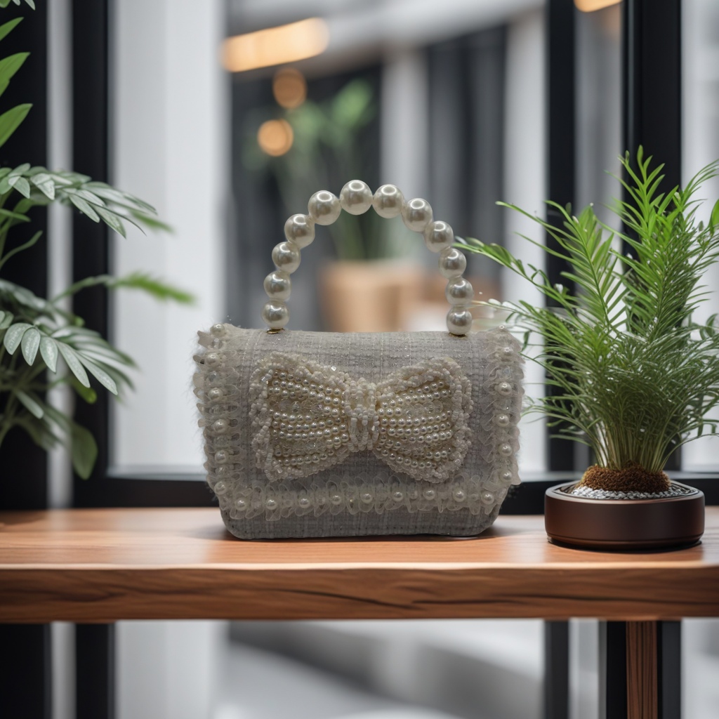 珍珠装饰女装杂款包手提包时尚百搭女士包包手提包包包女包