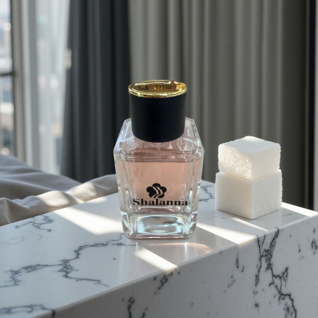 【Shalanna】 Shalanna perfume, exquisite transparent perfume container, women's fragrance bottle, creative perfume