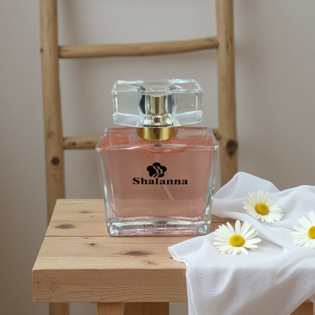 【Shalanna】 Shalanna perfume is a transparent, simple and fashionable essence perfume. It is a 1:1 perfume with a long-lasting fragrance Application Scenario