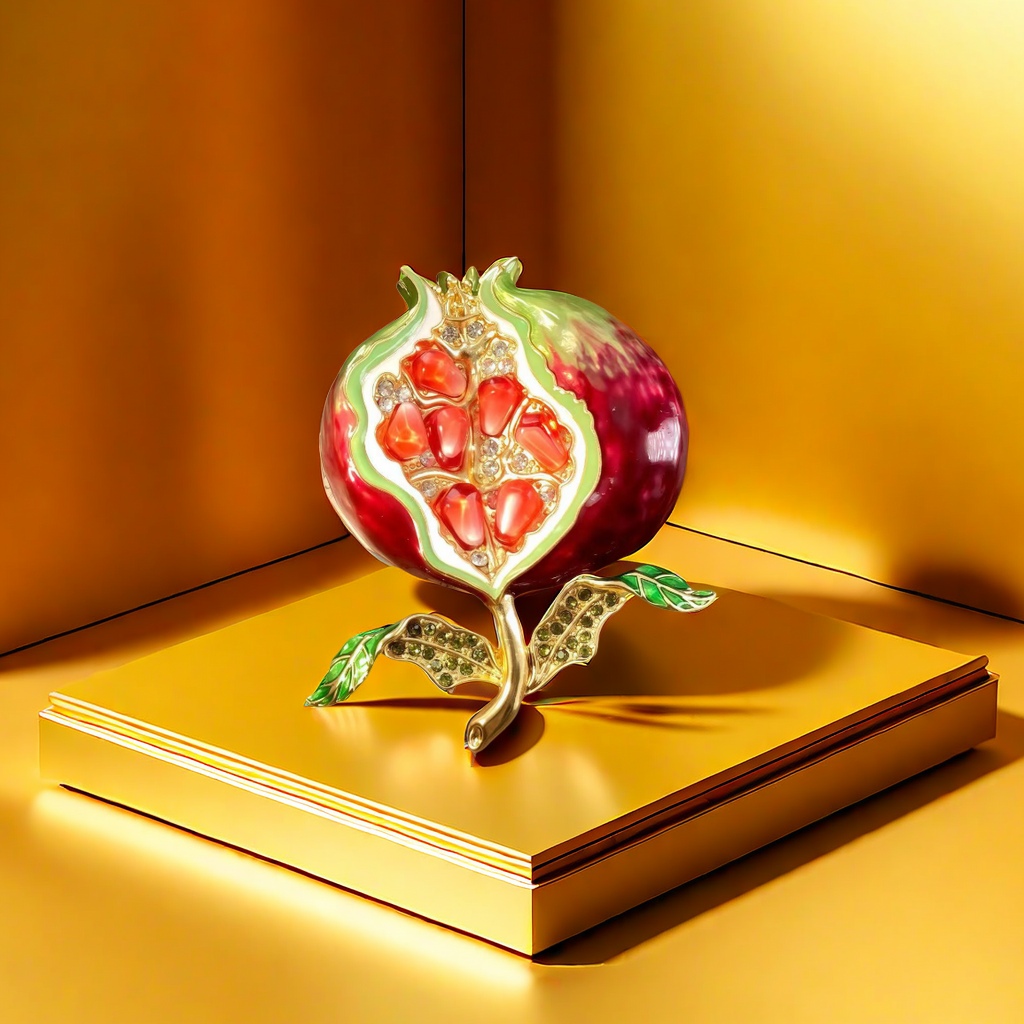 胸针/徽章/空白胸针/板材花朵胸针/合金胸针细节图