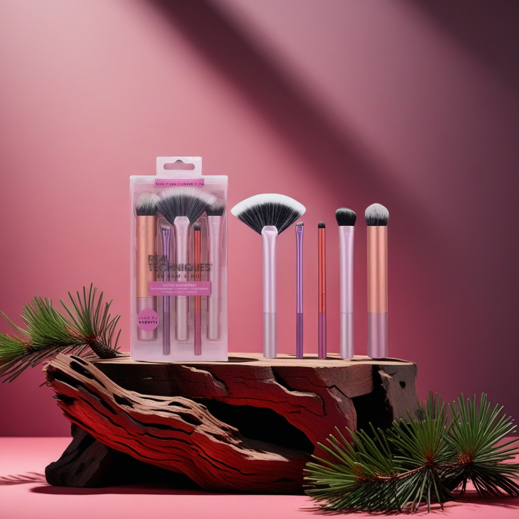 美之秀RT新手套刷眼部斜刷平头散粉刷腮红刷粉底刷眼影刷软毛遮瑕