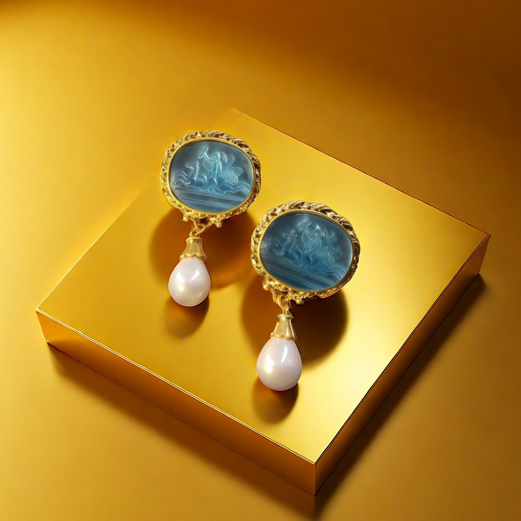 饰品/耳环/耳饰/烧焊锆石耳环/烧焊耳环产品图